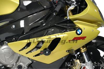 Carbon Ilmberger kuip zijkant top / badge houder set BMW S 1000 RR