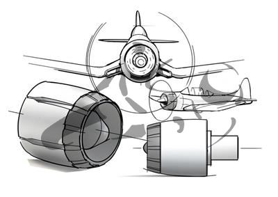 Puig styrndar Thruster Kawasaki H2 SX