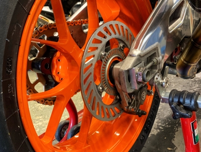 Brake disc rear wheel Racing Kawasaki ZX-6R
