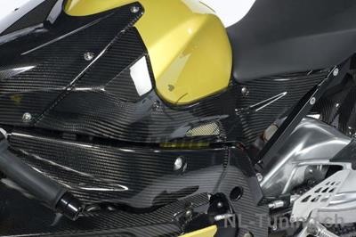 Carbon Ilmberger side cover on tank set BMW S 1000 RR