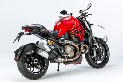 Parabrezza in carbonio Ilmberger incl. staffa Ducati Monster 1200