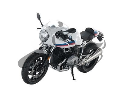 Carbon Ilmberger Abdeckung am Rahmenheck Set BMW R NineT Racer