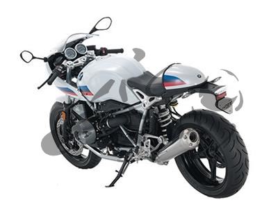 Carbon Ilmberger Abdeckung am Rahmenheck Set BMW R NineT Racer