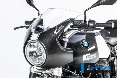 Carbon Ilmberger Frontverkleidung 90s Style inkl. Scheibe und Haltekit BMW R NineT