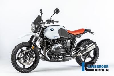 Coperchio del collettore di aspirazione in carbonio Ilmberger sinistro BMW R NineT Urban G/S