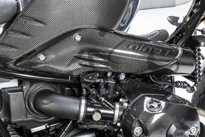 Copertura della galleria del vento in carbonio Ilmberger destra BMW R NineT Urban G/S