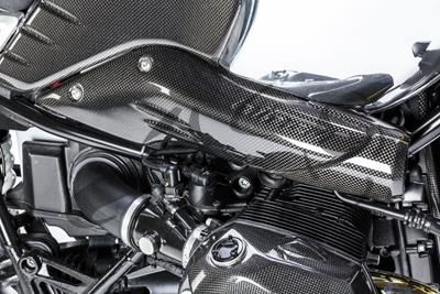 Copertura della galleria del vento in carbonio Ilmberger destra BMW R NineT Urban G/S