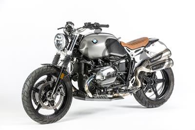 Carbon Ilmberger achterspatbord voor offroad banden BMW R NineT Scrambler