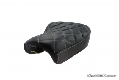 Custom Acces Austin con asiento pasajero Harley Davidson Sportster