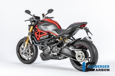 Copriruota posteriore in carbonio lungo Ducati Monster 1200 S