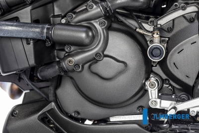 Juego tapa motor carbono Ilmberger Ducati Monster 1200