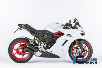 support de plaque d?immatriculation carbone Ilmberger Ducati Supersport 939