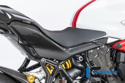 Juego cubre asiento lateral carbono Ilmberger Ducati Supersport 939