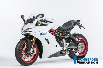 Copri cinghia di distribuzione in carbonio Ilmberger orizzontale Ducati Supersport 939