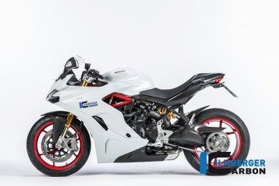 Copri cinghia di distribuzione in carbonio Ilmberger orizzontale Ducati Supersport 939