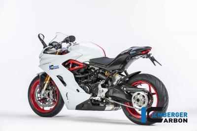 Copri cinghia di distribuzione in carbonio Ilmberger orizzontale Ducati Supersport 939