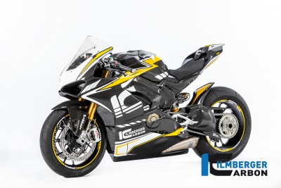 Spoiler motor carbono Ilmberger Ducati Panigale V4