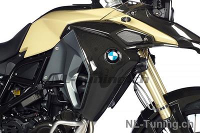 Cubiertas del radiador de agua Ilmberger de carbono BMW F 800 GS Adventure