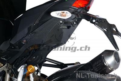 Carbon Ilmberger frame achterdeksel onderkant Ducati Streetfighter 1098