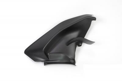 cache carbone Ilmberger sous le cadre set Ducati Panigale V4