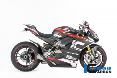 Carbon Ilmberger Abdeckung unterm Rahmen Set Ducati Panigale V4