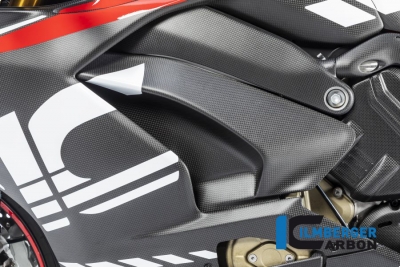cache carbone Ilmberger sous le cadre set Ducati Panigale V4