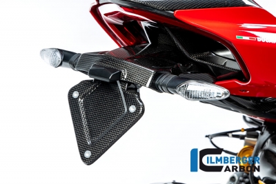 support de plaque d?immatriculation en carbone Ilmberger Ducati Panigale V4