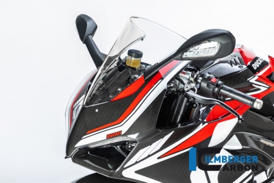 masque avant en carbone Ilmberger en haut Ducati Panigale V4