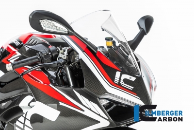 masque avant en carbone Ilmberger en haut Ducati Panigale V4