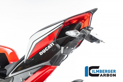 Carbono Ilmberger tapa bastidor trasero inferior Ducati Panigale V4