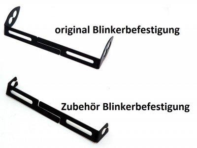 License plate holder Kawasaki Ninja 125
