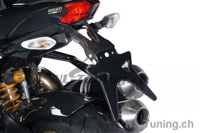 Kolfiber Ilmberger nummerpltshllare Ducati Streetfighter 1098