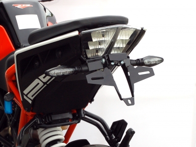 Support de plaque dimmatriculation KTM Duke 125