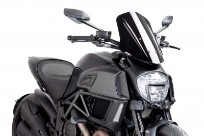 Puig vindruta fr touring Ducati Diavel