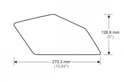 Manopole serbatoio Puig BMW R 1200 GS