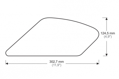 Puig Tankgrepen Ducati Monster 821