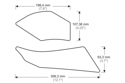 Puig Tankgrepen Ducati Multistrada 1200