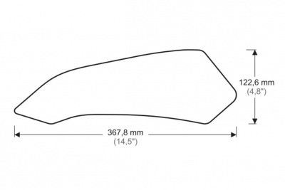 Puig Tank Grips Ducati Multistrada 1200 Enduro