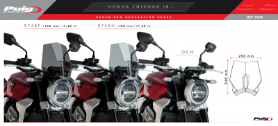 cran sport Puig Honda CB 1000 R