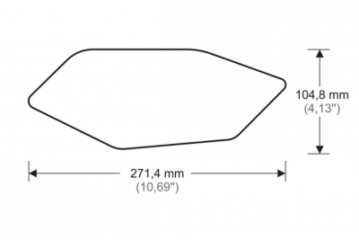 Puig Tank Grips Yamaha R6