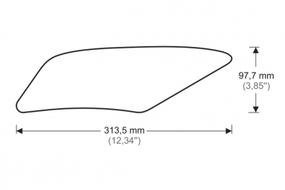 Poignes de rservoir Puig Yamaha R6