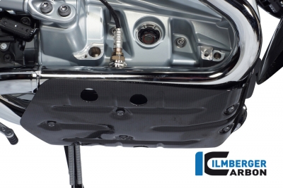 Carbon Ilmberger engine guard below BMW R 1250 GS Adventure