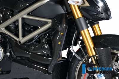 Carbon Ilmberger waterkoeler afdekset Ducati Streetfighter 848