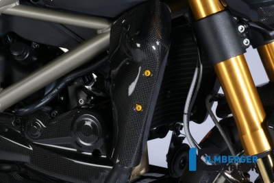 Carbon Ilmberger waterkoeler afdekset Ducati Streetfighter 848