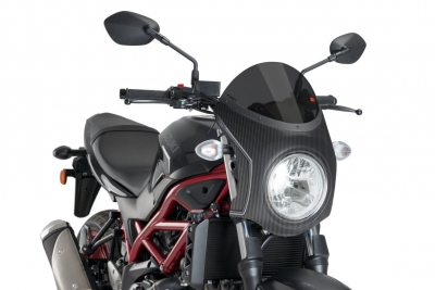 Puig Retro Frontverkleidung carbonstyle Suzuki SV 650