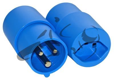 Adaptateur de courant pour circuit CEE 3 ples