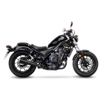 Escape Leo Vince Classic Racer Black Edition Honda CMX 500 Rebel