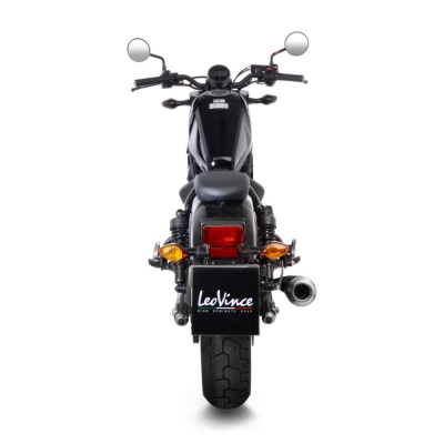 Escape Leo Vince Classic Racer Black Edition Honda CMX 500 Rebel