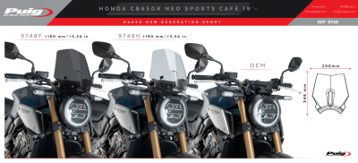 Puig Sportscheibe Honda CB 650 R