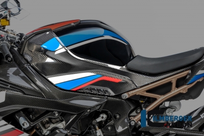 Cubierta lateral de carbono Ilmberger en juego de depsito BMW S 1000 RR